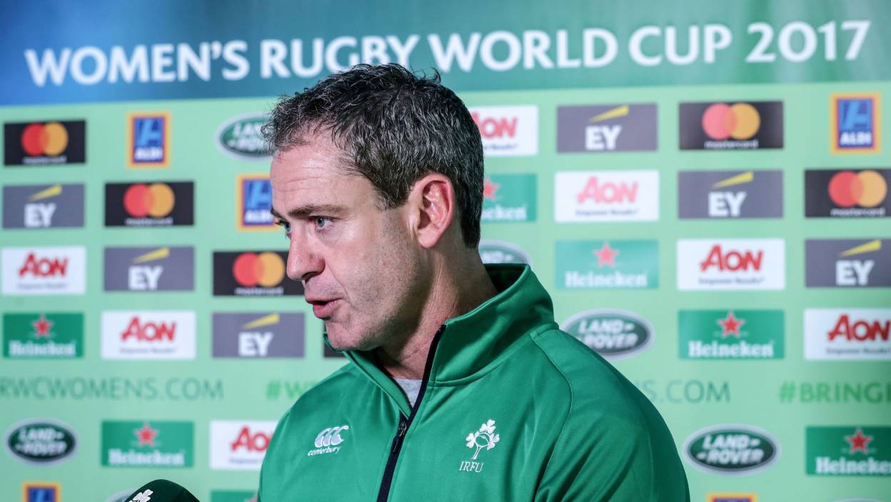 Irish Rugby | Irish Rugby TV: Tom Tierney On Ireland's WRWC 2017 Campaign